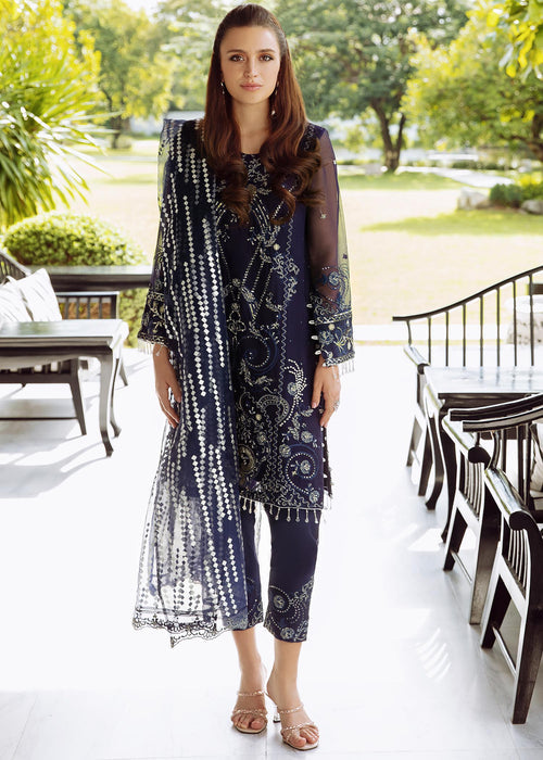 Meeral | Wedding Formals | ML-04_Blue by Meeral - Designer Dress - Type: Ladies Clothes - Available at Libayah - 100% Original