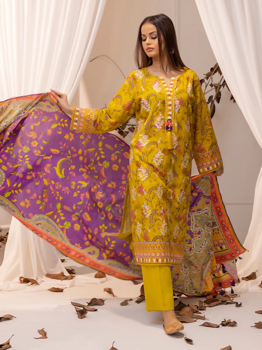 Salitex | Khaddar 24 |  K-05 by Salitex - Designer Dress - Type: Ladies Clothes - Available at Libayah - 100% Original