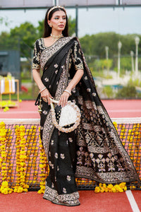 Ansab Jahangir | Marigold and Gota | Zareenah by Ansab Jahangir - Designer Dress  - Type : Ladies Clothes - Available at Libayah - 100% Original 