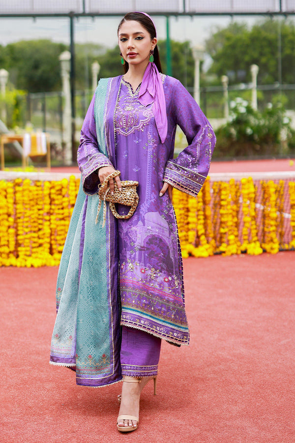Ansab Jahangir | Digital Silk | Nehir by Ansab Jahangir - Designer Dress  - Type : Ladies Clothes - Available at Libayah - 100% Original 