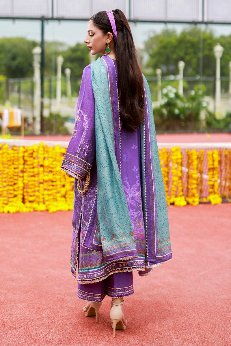 Ansab Jahangir | Digital Silk | Nehir by Ansab Jahangir - Designer Dress  - Type : Ladies Clothes - Available at Libayah - 100% Original 