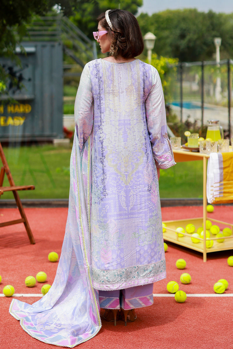 Ansab Jahangir | Digital Silk | Yarah by Ansab Jahangir - Designer Dress  - Type : Ladies Clothes - Available at Libayah - 100% Original 