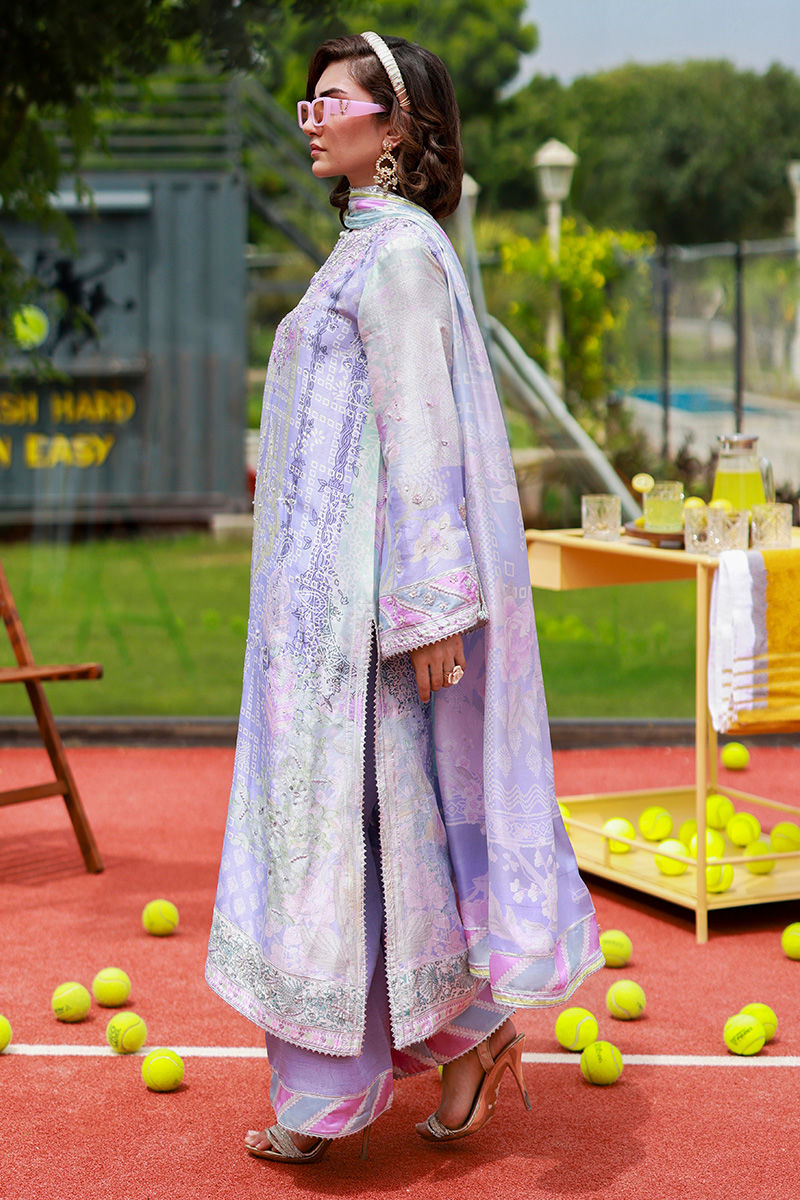 Ansab Jahangir | Digital Silk | Yarah by Ansab Jahangir - Designer Dress  - Type : Ladies Clothes - Available at Libayah - 100% Original 