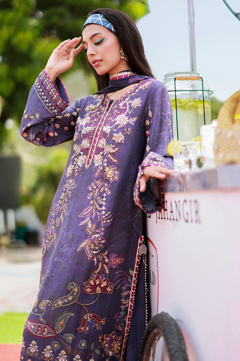 Ansab Jahangir | Marigold and Gota | Eshal by Ansab Jahangir - Designer Dress  - Type : Ladies Clothes - Available at Libayah - 100% Original 