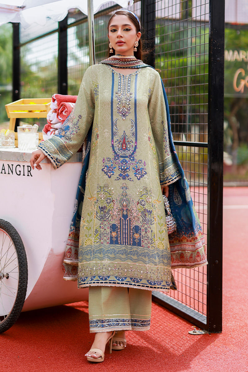 Ansab Jahangir | Digital Silk | Cerya by Ansab Jahangir - Designer Dress  - Type : Ladies Clothes - Available at Libayah - 100% Original 