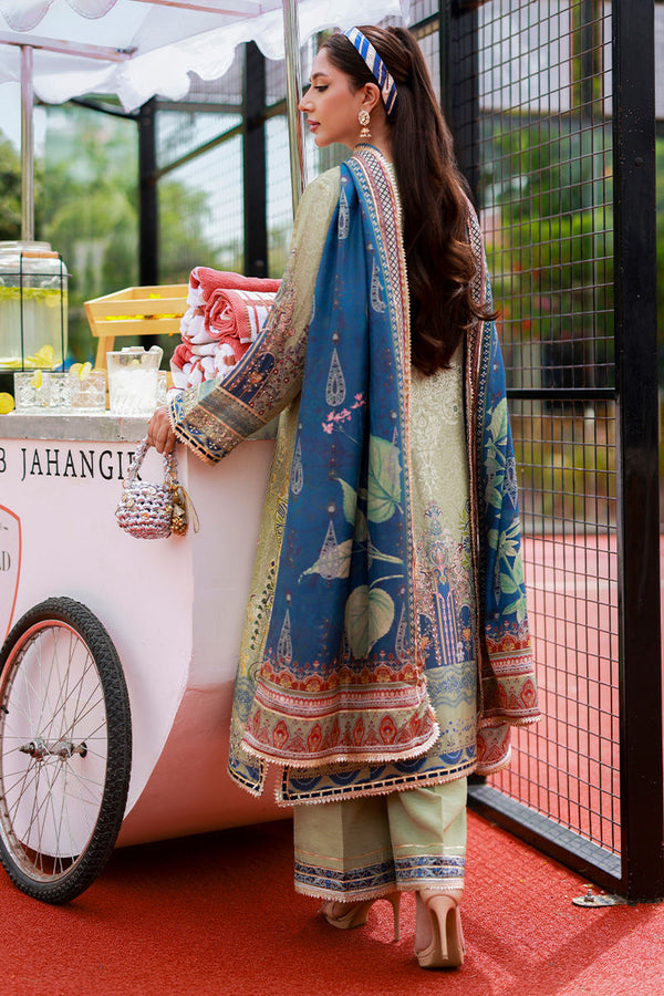 Ansab Jahangir | Digital Silk | Cerya by Ansab Jahangir - Designer Dress  - Type : Ladies Clothes - Available at Libayah - 100% Original 