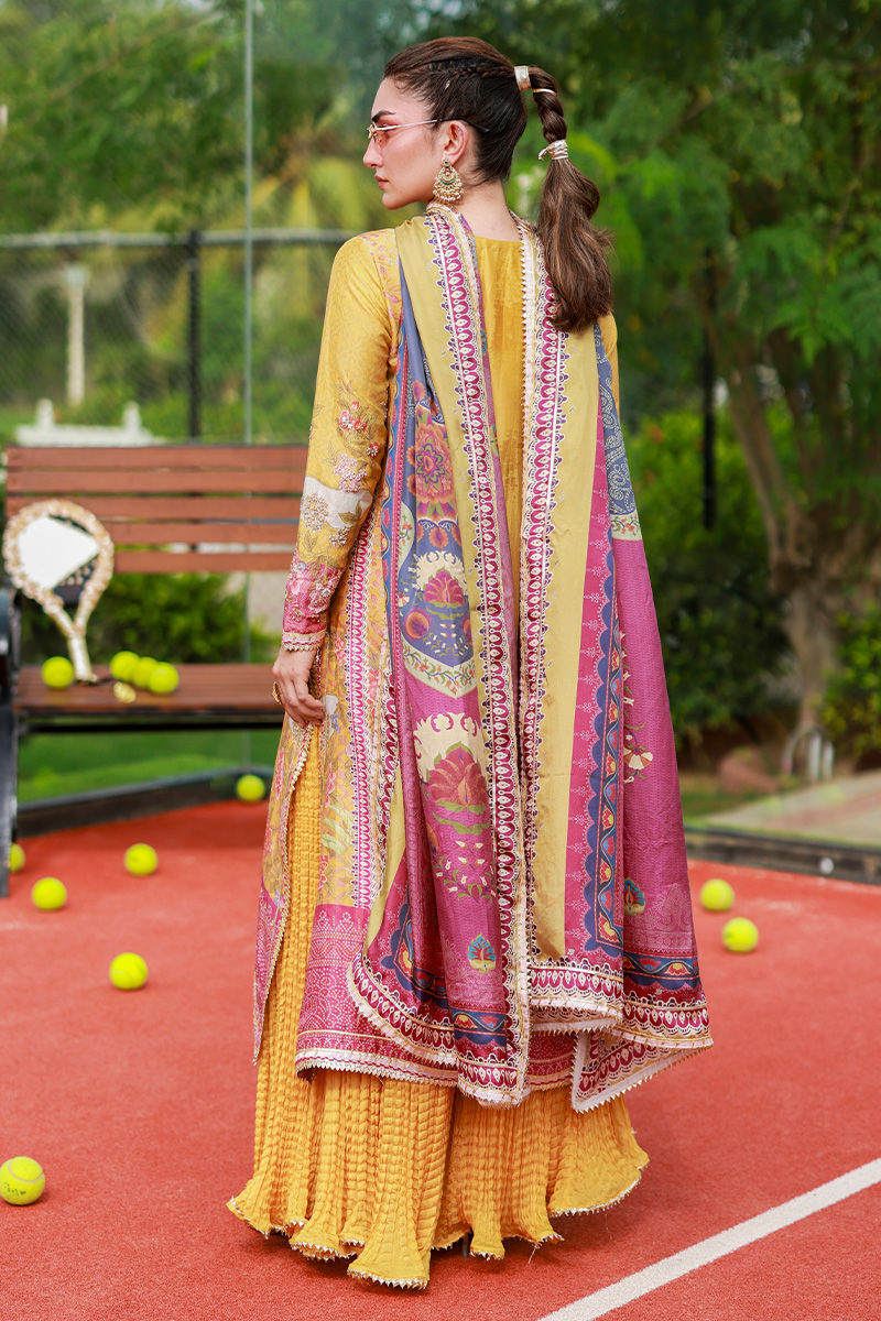 Ansab Jahangir | Digital Silk | Aveline by Ansab Jahangir - Designer Dress  - Type : Ladies Clothes - Available at Libayah - 100% Original 
