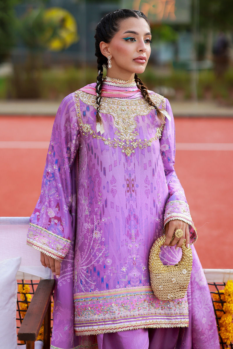 Ansab Jahangir | Marigold and Gota | Maeryn by Ansab Jahangir - Designer Dress  - Type : Ladies Clothes - Available at Libayah - 100% Original 