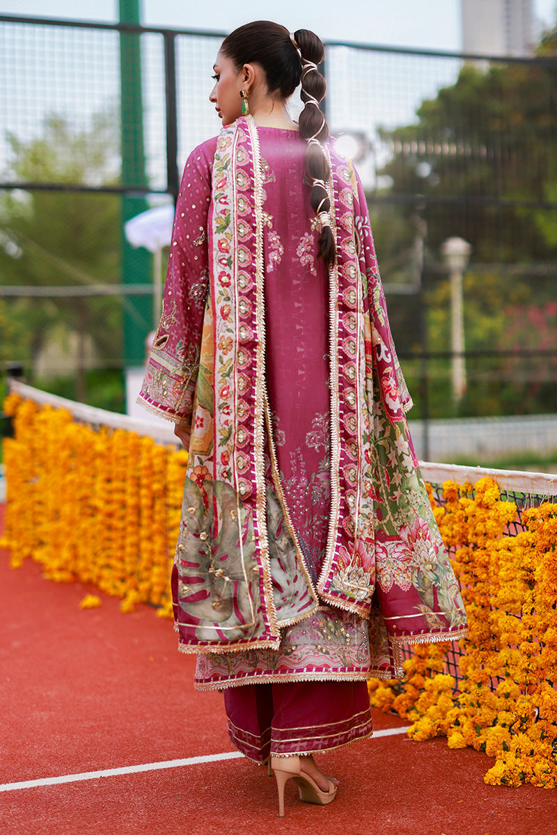 Ansab Jahangir | Marigold and Gota | Sanilah by Ansab Jahangir - Designer Dress  - Type : Ladies Clothes - Available at Libayah - 100% Original 
