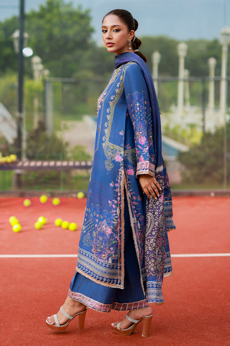 Ansab Jahangir | Digital Silk | Aroosha by Ansab Jahangir - Designer Dress  - Type : Ladies Clothes - Available at Libayah - 100% Original 