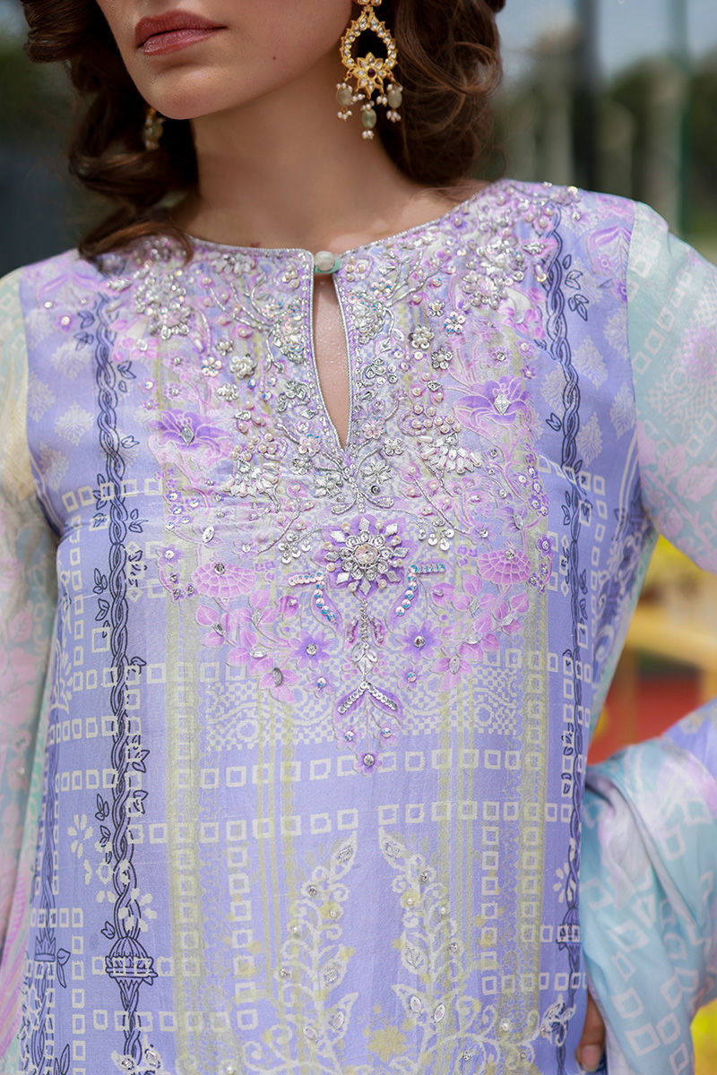 Ansab Jahangir | Marigold and Gota | Yarah by Ansab Jahangir - Designer Dress  - Type : Ladies Clothes - Available at Libayah - 100% Original 