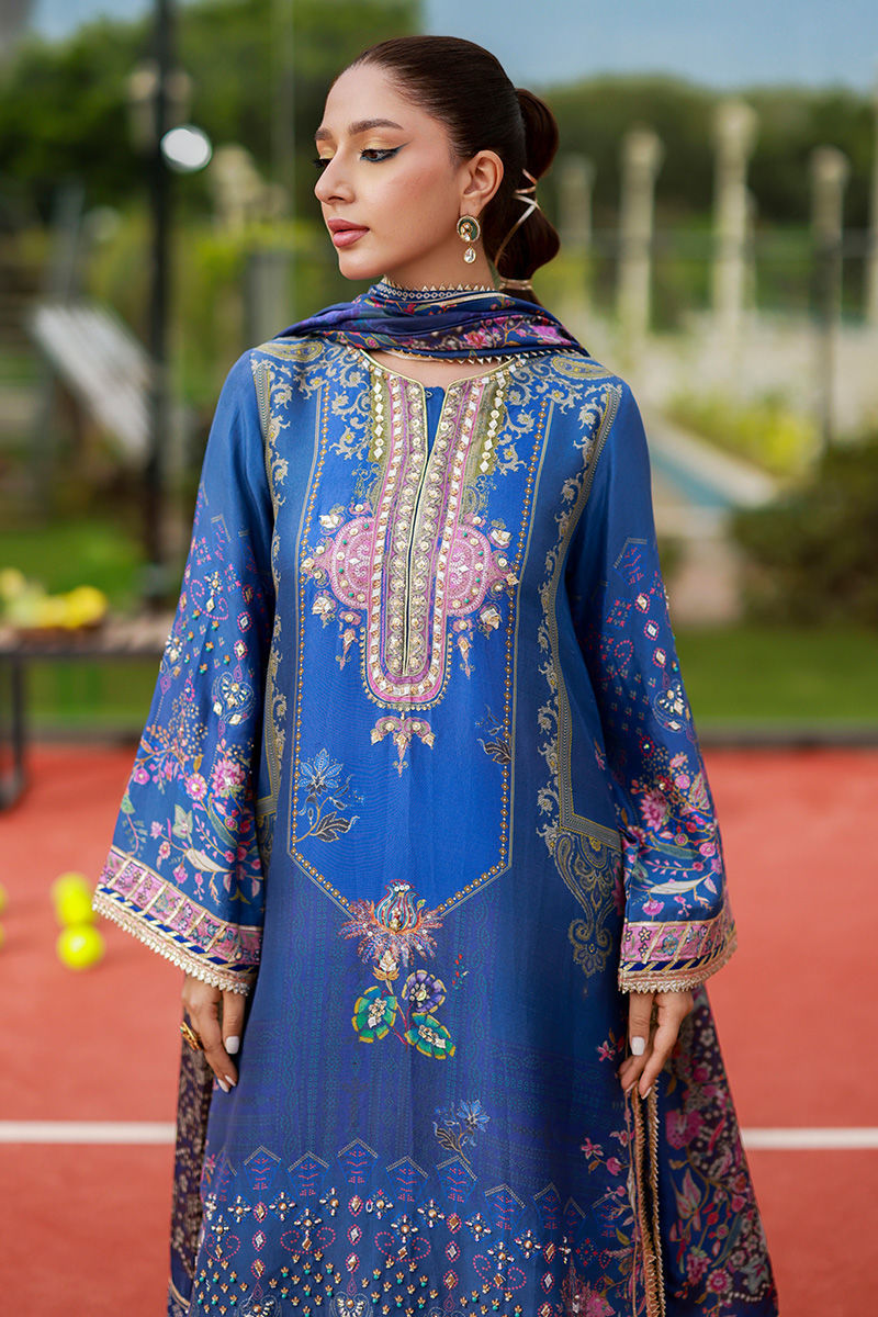 Ansab Jahangir | Marigold and Gota | Aroosha by Ansab Jahangir - Designer Dress  - Type : Ladies Clothes - Available at Libayah - 100% Original 