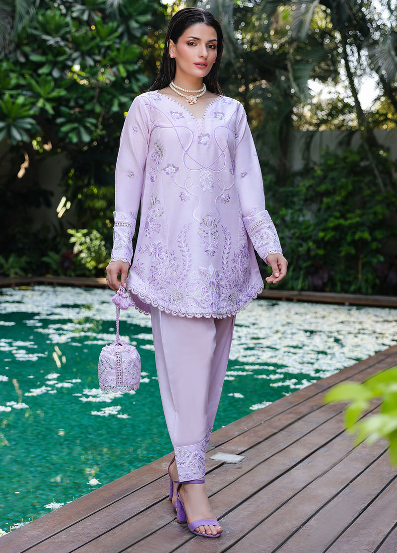 Sahane | Lovent Embroidered Pret 25 | ME23008 Lily by Sahane - Designer Dress - Type: Ladies Clothes - Available at Libayah - 100% Original