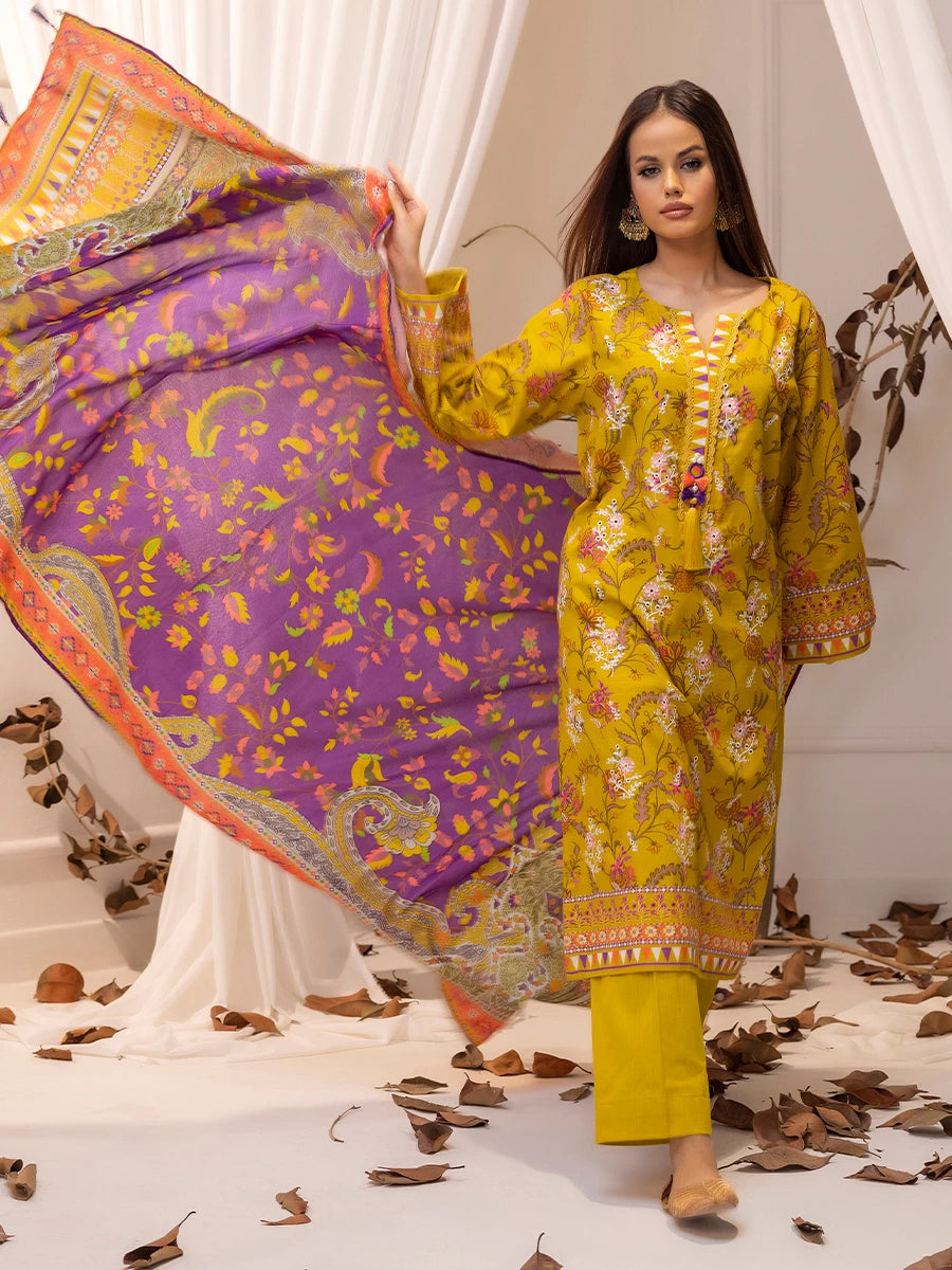 Salitex | Khaddar 24 |  K-05 by Salitex - Designer Dress - Type: Ladies Clothes - Available at Libayah - 100% Original