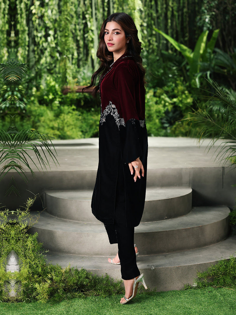Ain | Twilight The Velvet Edit | AN-184 by Ain - Designer Dress  - Type : Ladies Clothes - Available at Libayah - 100% Original 