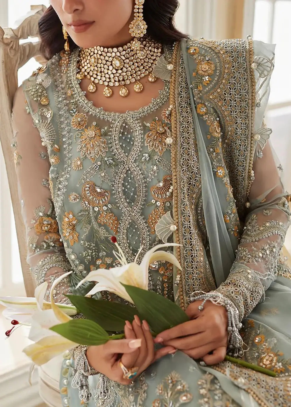 Elan | Wedding Festive 23 | ESME (EC23-01) by Elan - Designer Dress - Type: Ladies Clothes - Available at Libayah - 100% Original