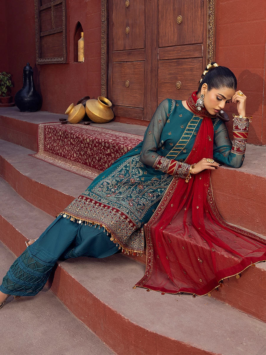 Salitex | Signature Festive Chiffon | SUNW6JI021UT by Salitex - Designer Dress - Type: Ladies Clothes - Available at Libayah - 100% Original