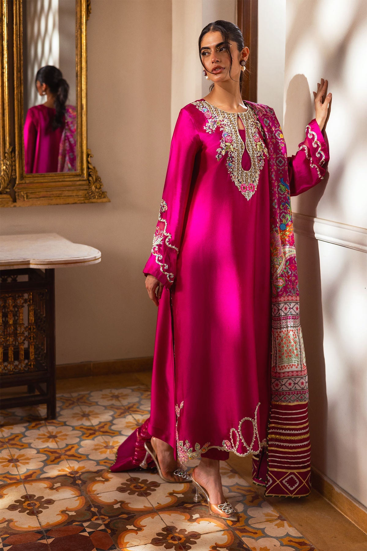 Annus Abrar | Leah Luxury Pret | Mahveen by Annus Abrar - Designer Dress  - Type : Ladies Clothes - Available at Libayah - 100% Original 