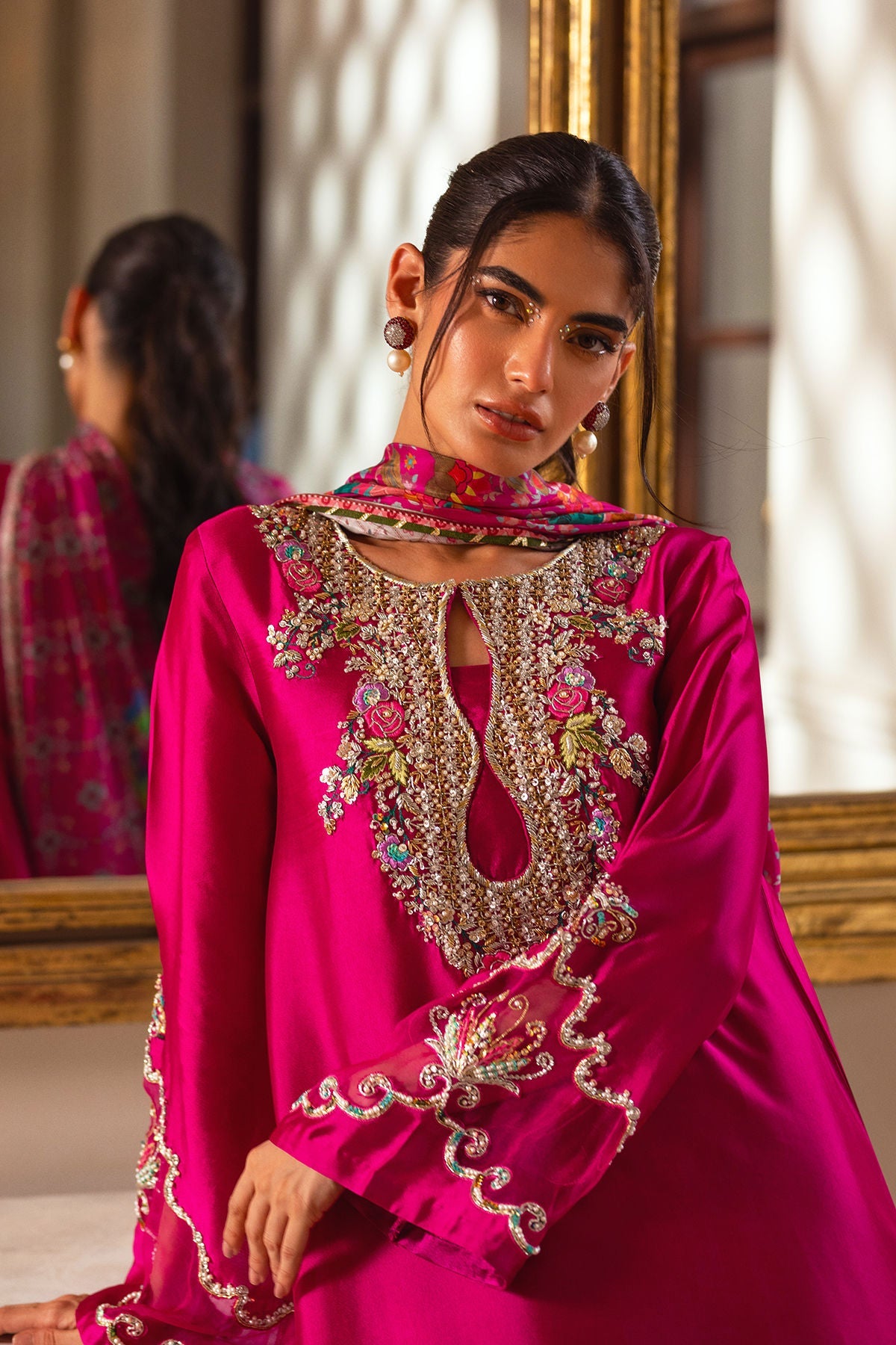 Annus Abrar | Leah Luxury Pret | Mahveen by Annus Abrar - Designer Dress  - Type : Ladies Clothes - Available at Libayah - 100% Original 