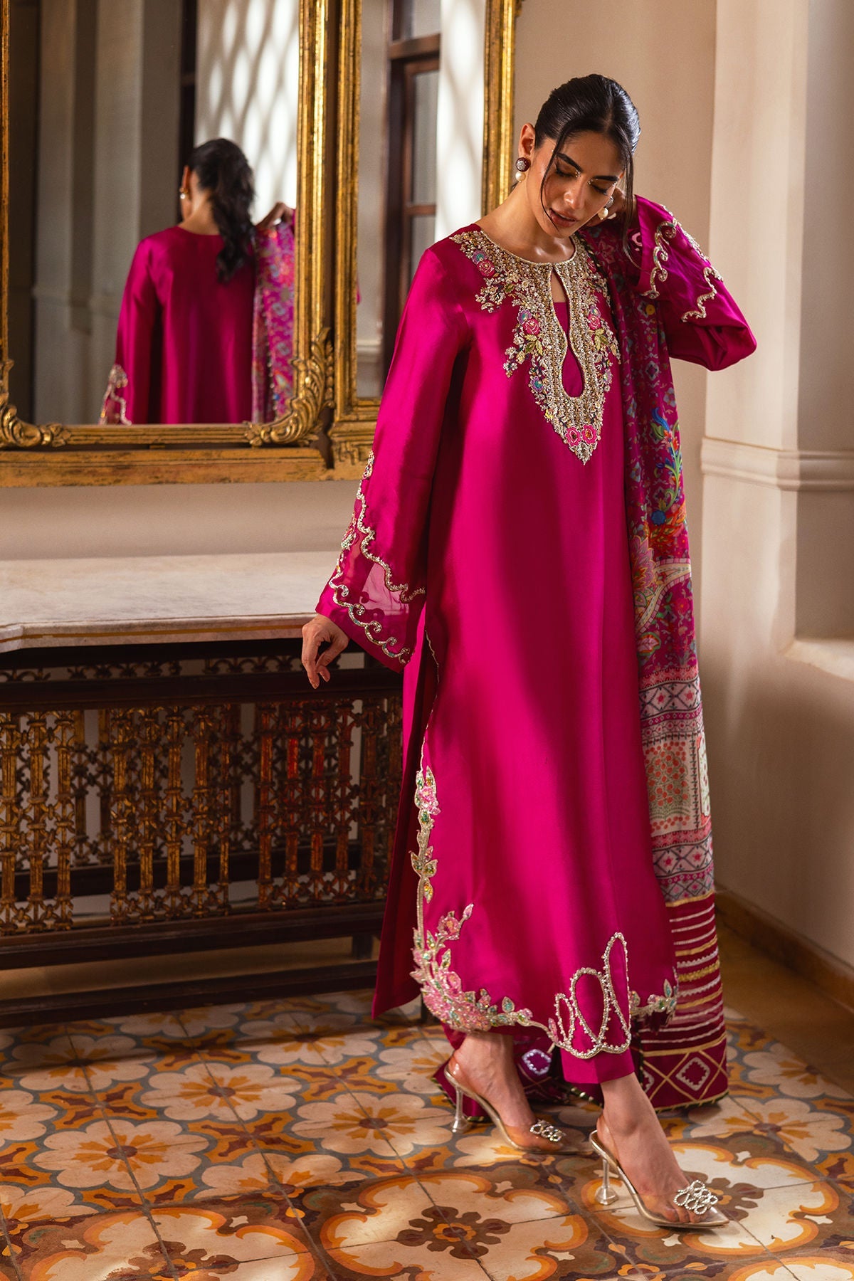 Annus Abrar | Leah Luxury Pret | Mahveen by Annus Abrar - Designer Dress  - Type : Ladies Clothes - Available at Libayah - 100% Original 