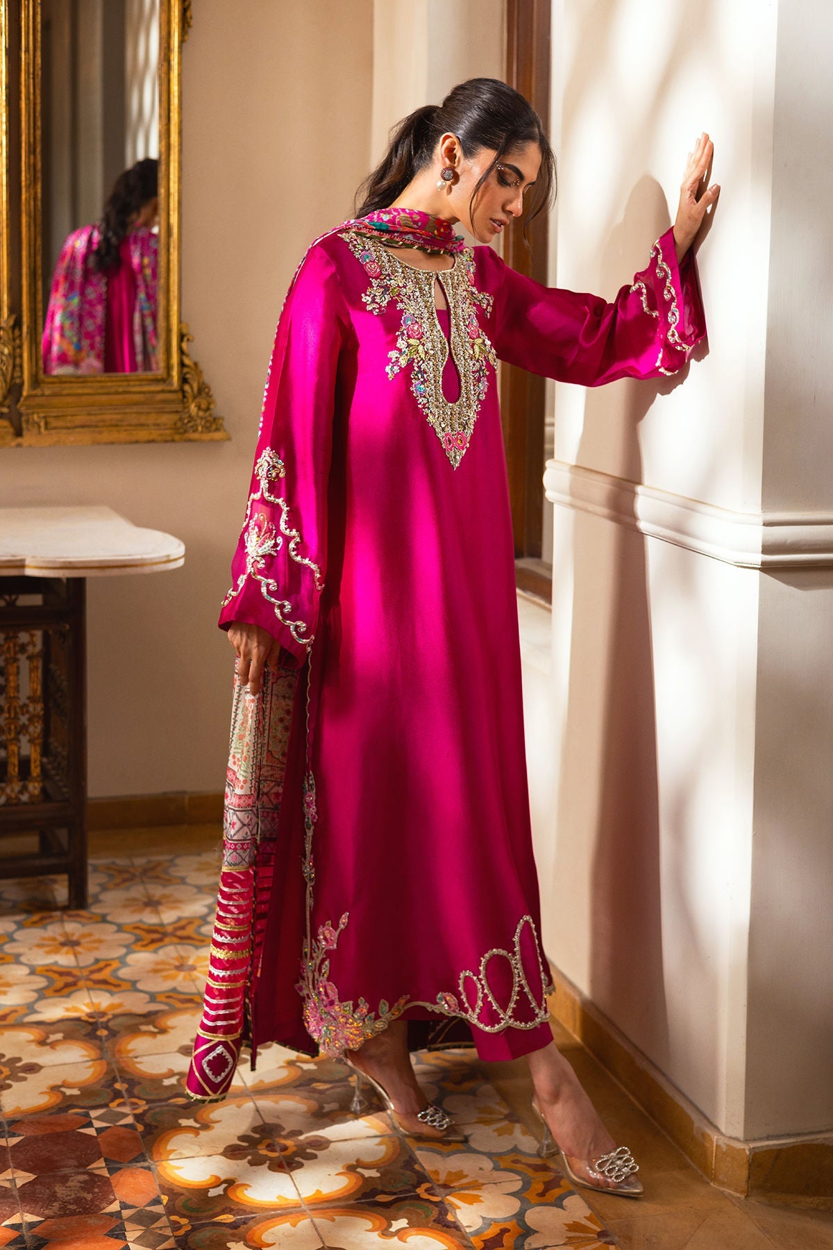 Annus Abrar | Leah Luxury Pret | Mahveen by Annus Abrar - Designer Dress  - Type : Ladies Clothes - Available at Libayah - 100% Original 