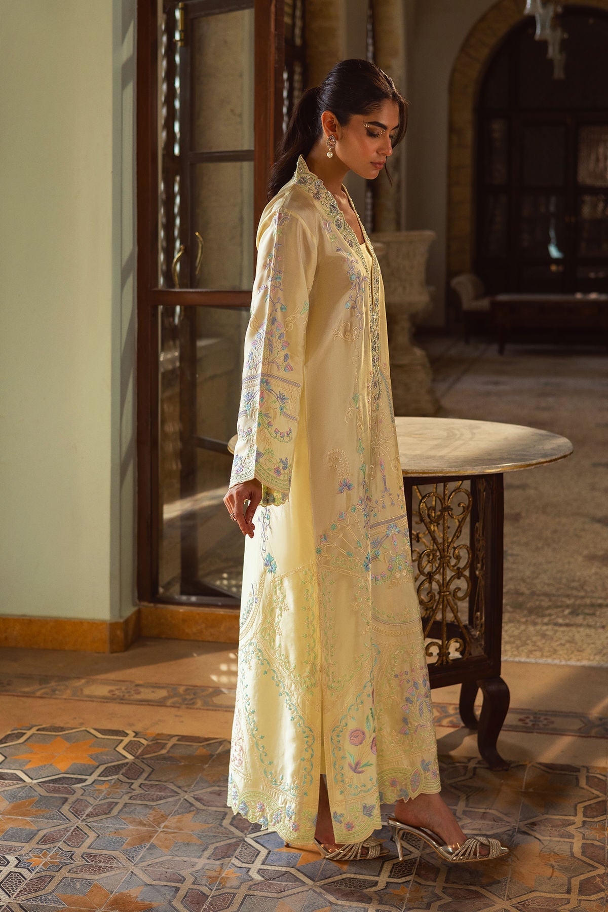 Annus Abrar | Leah Luxury Pret |Leelia Kaftaan by Annus Abrar - Designer Dress  - Type : Ladies Clothes - Available at Libayah - 100% Original 