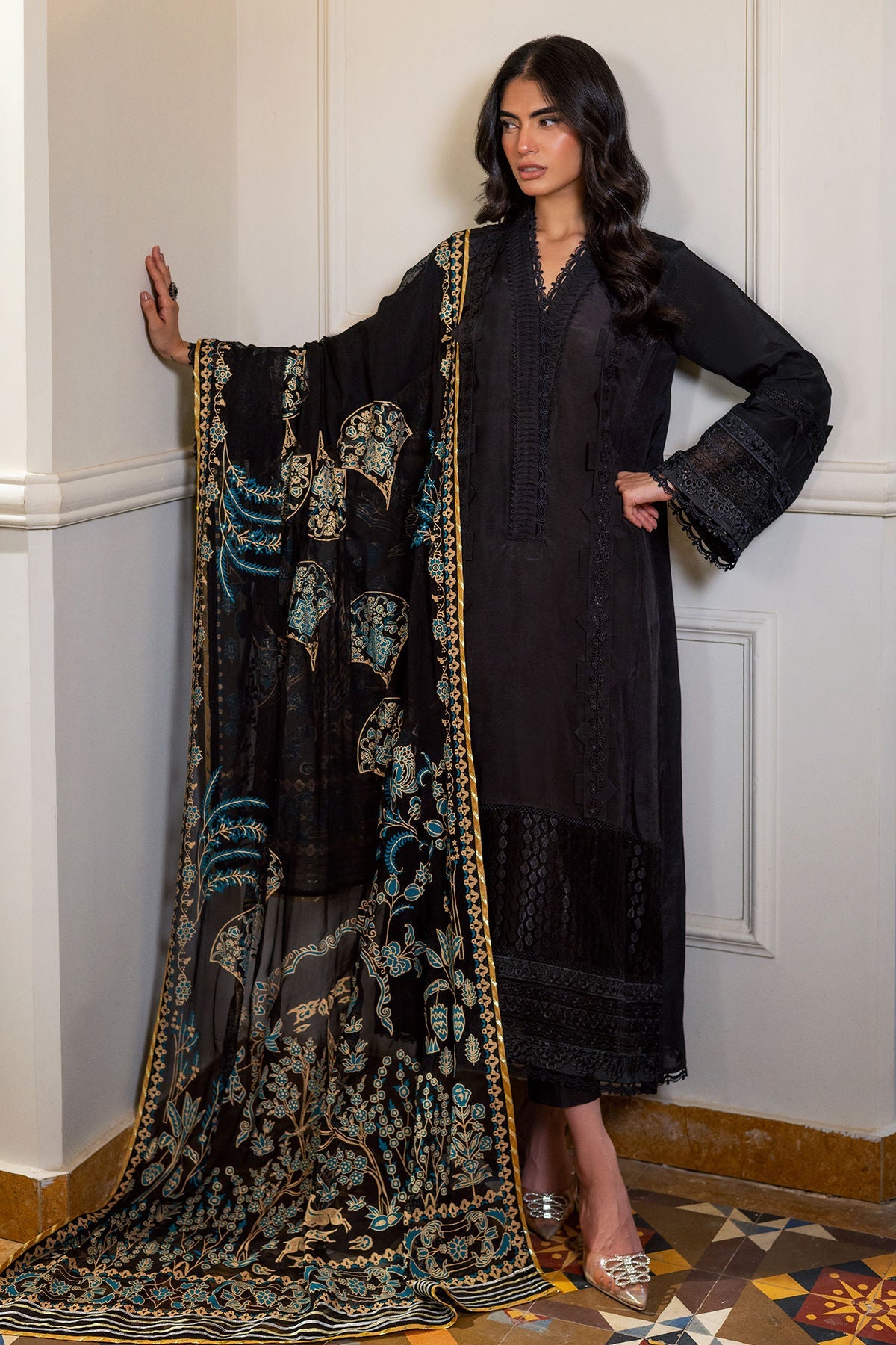 Annus Abrar | Elemental Basics | Zura by Annus Abrar - Designer Dress  - Type : Ladies Clothes - Available at Libayah - 100% Original 