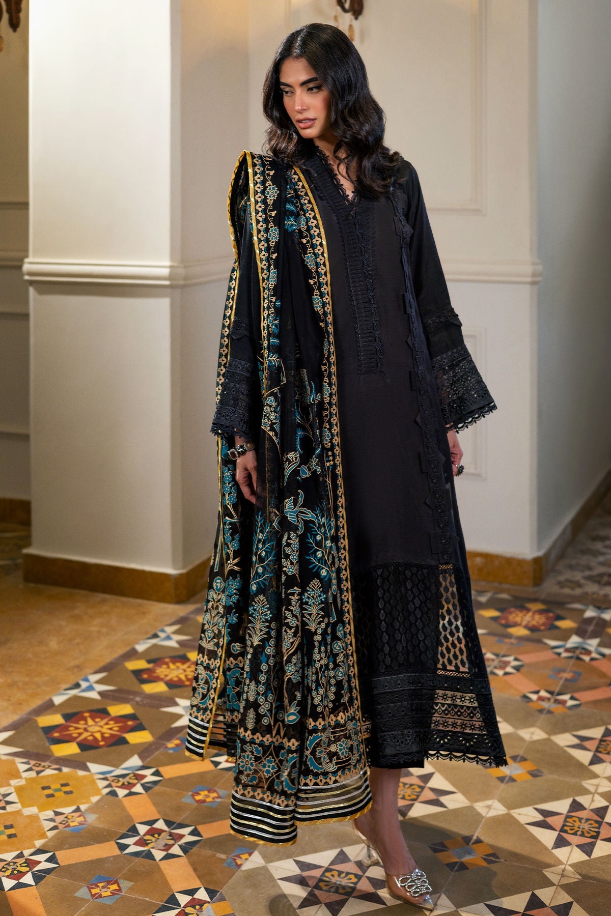 Annus Abrar | Elemental Basics | Zura by Annus Abrar - Designer Dress  - Type : Ladies Clothes - Available at Libayah - 100% Original 