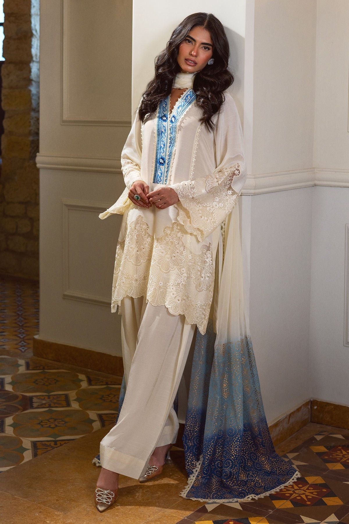 Annus Abrar | Elemental Basics |Shiba by Annus Abrar - Designer Dress  - Type : Ladies Clothes - Available at Libayah - 100% Original 