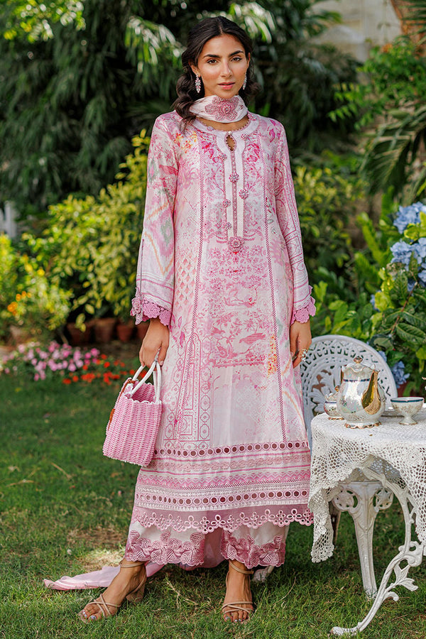 Ansab Jahangir | A Silk Afternoon Luxury Eid Silks 26 | Wisteria by Ansab Jahangir - Designer Dress  - Type : Ladies Clothes - Available at Libayah - 100% Original 