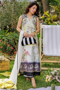 Ansab Jahangir | A Silk Afternoon Luxury Eid Silks 26 | Honeydew by Ansab Jahangir - Designer Dress  - Type : Ladies Clothes - Available at Libayah - 100% Original 