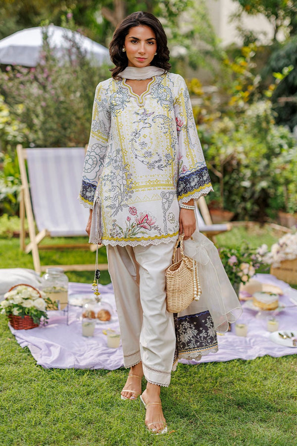 Ansab Jahangir | A Silk Afternoon Luxury Eid Silks 26 | Sunbeam by Ansab Jahangir - Designer Dress  - Type : Ladies Clothes - Available at Libayah - 100% Original 