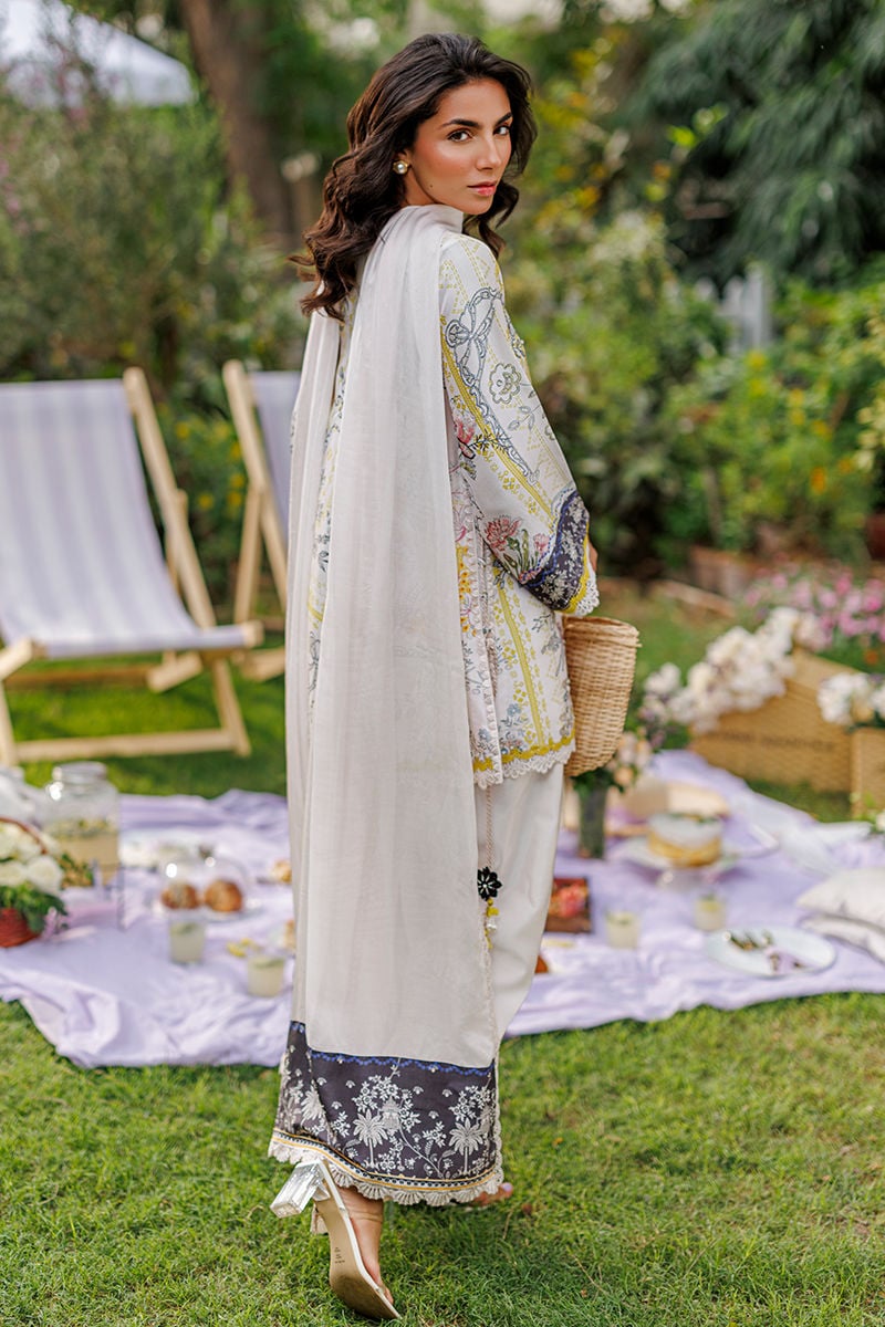 Ansab Jahangir | A Silk Afternoon Luxury Eid Silks 26 | Sunbeam by Ansab Jahangir - Designer Dress  - Type : Ladies Clothes - Available at Libayah - 100% Original 