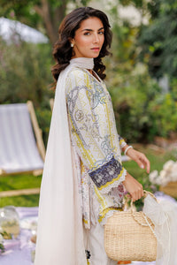 Ansab Jahangir | A Silk Afternoon Luxury Eid Silks 26 | Sunbeam by Ansab Jahangir - Designer Dress  - Type : Ladies Clothes - Available at Libayah - 100% Original 