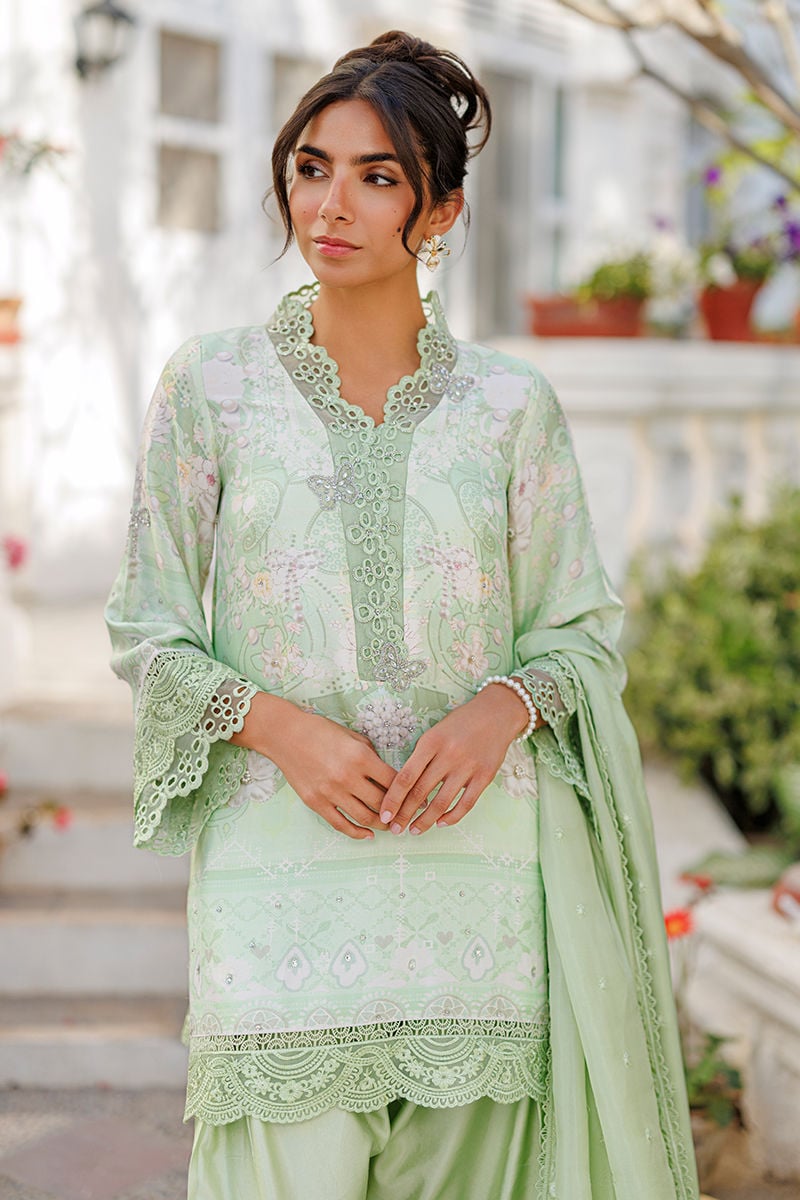 Ansab Jahangir | A Silk Afternoon Luxury Eid Silks 26 | Evie by Ansab Jahangir - Designer Dress  - Type : Ladies Clothes - Available at Libayah - 100% Original 