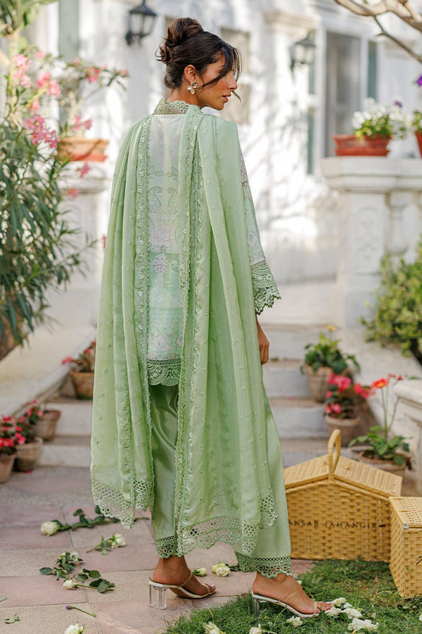 Ansab Jahangir | A Silk Afternoon Luxury Eid Silks 26 | Evie by Ansab Jahangir - Designer Dress  - Type : Ladies Clothes - Available at Libayah - 100% Original 