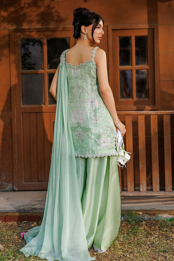 Ansab Jahangir | A Silk Afternoon Luxury Eid Silks 26 | Marjorie by Ansab Jahangir - Designer Dress  - Type : Ladies Clothes - Available at Libayah - 100% Original 