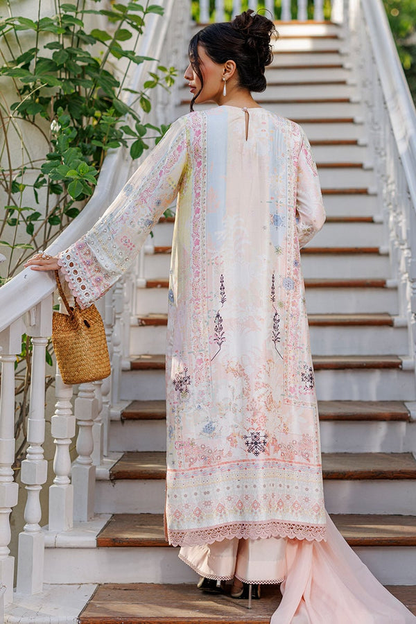 Ansab Jahangir | A Silk Afternoon Luxury Eid Silks 26 | Peonia by Ansab Jahangir - Designer Dress  - Type : Ladies Clothes - Available at Libayah - 100% Original 
