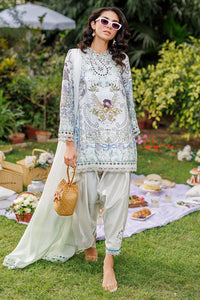 Ansab Jahangir | A Silk Afternoon Luxury Eid Silks 26 | Crema by Ansab Jahangir - Designer Dress  - Type : Ladies Clothes - Available at Libayah - 100% Original 