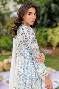 Ansab Jahangir | A Silk Afternoon Luxury Eid Silks 26 | Crema by Ansab Jahangir - Designer Dress  - Type : Ladies Clothes - Available at Libayah - 100% Original 