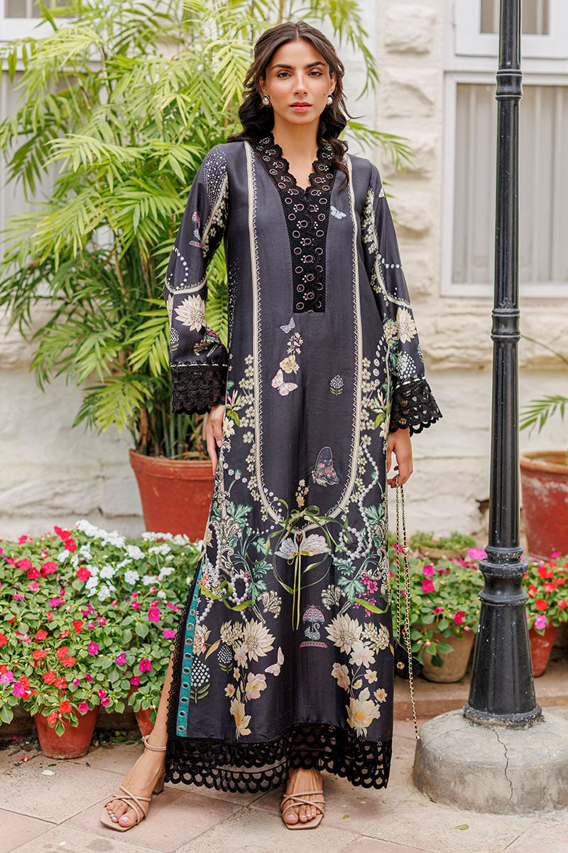 Ansab Jahangir | A Silk Afternoon Luxury Eid Silks 26 |  Tisara by Ansab Jahangir - Designer Dress  - Type : Ladies Clothes - Available at Libayah - 100% Original 