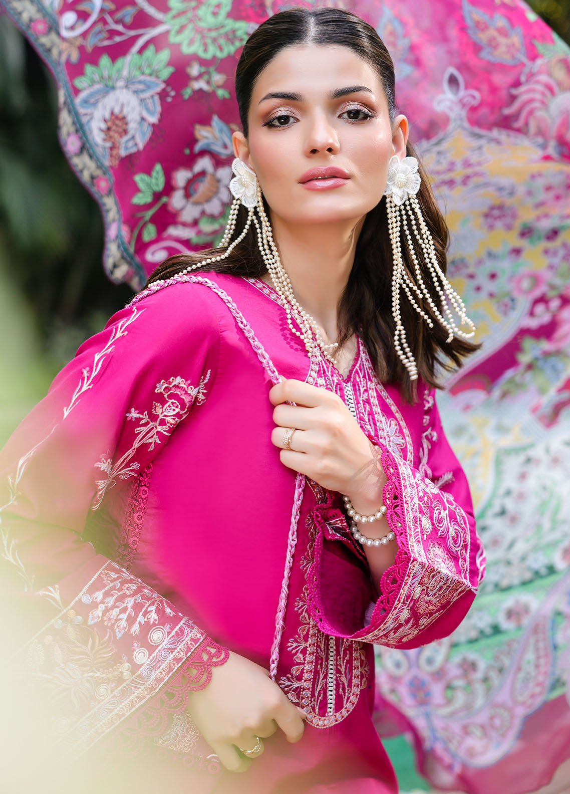 Sahane | Lovent Embroidered Pret 25 | ME23007 Seraph by Sahane - Designer Dress - Type: Ladies Clothes - Available at Libayah - 100% Original