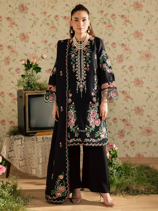 Mahnur | Kaia Slub Linen 25 | K - 14 | 3 PC LINEN by Mahnur - Designer Dress  - Type : Ladies Clothes - Available at Libayah - 100% Original 