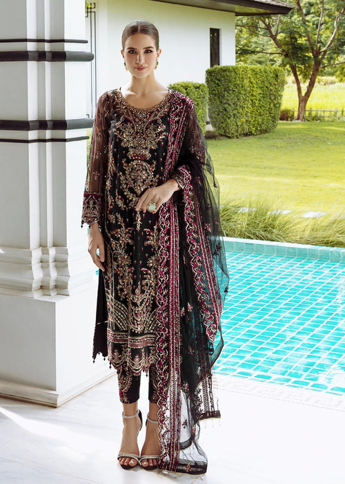 Meeral | Wedding Formals | Mahjabeen_Black by Meeral - Designer Dress - Type: Ladies Clothes - Available at Libayah - 100% Original