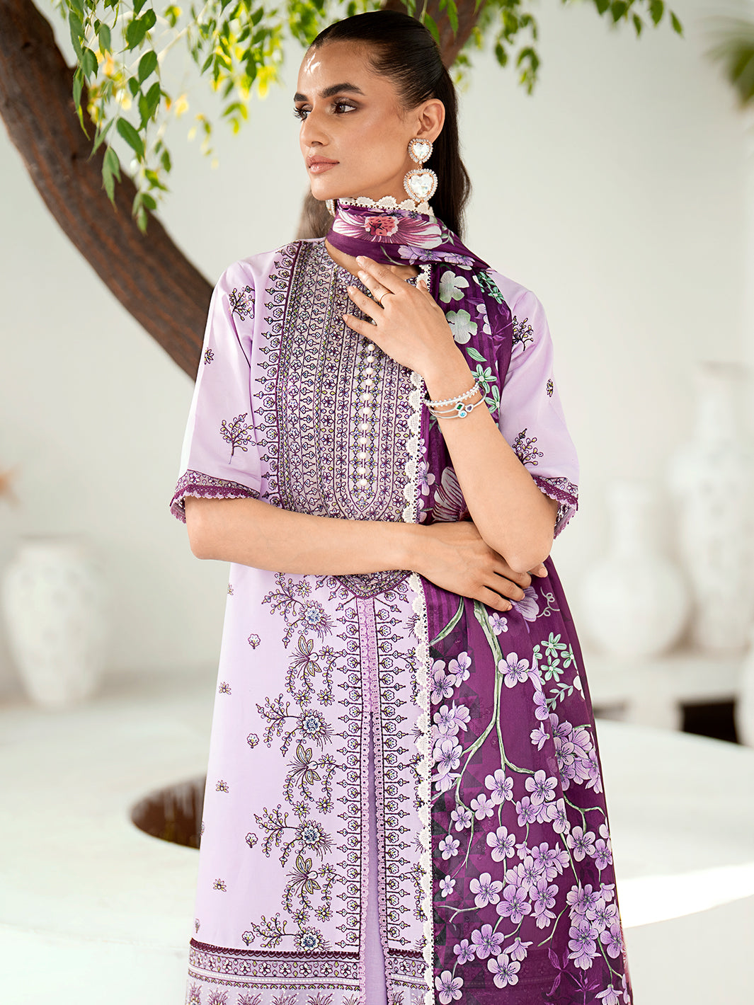 Bin Ilyas | Diara Winter 24 | 303-A by Bin Ilyas - Designer Dress - Type: Ladies Clothes - Available at Libayah - 100% Original