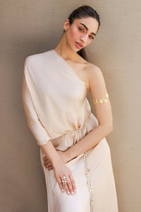 Afrozeh | Basic Pret 26 RTW | NACRE by Afrozeh - Designer Dress  - Type : Ladies Clothes - Available at Libayah - 100% Original 