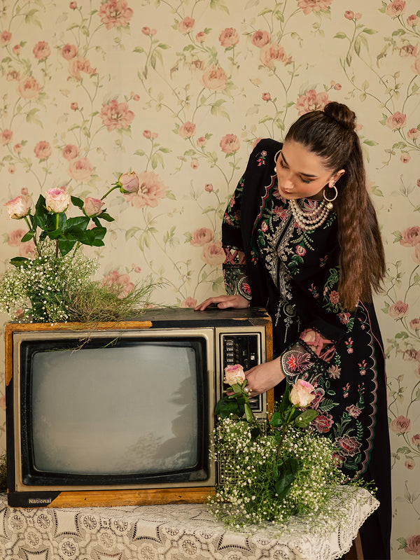 Mahnur | Kaia Slub Linen 25 | K - 14 | 3 PC LINEN by Mahnur - Designer Dress  - Type : Ladies Clothes - Available at Libayah - 100% Original 