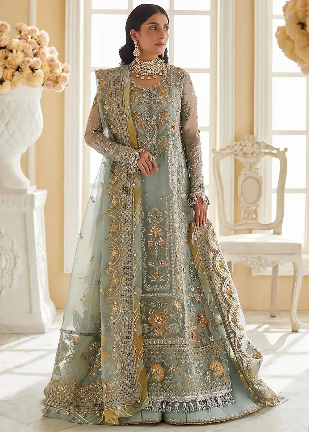Elan | Wedding Festive 23 | ESME (EC23-01) by Elan - Designer Dress - Type: Ladies Clothes - Available at Libayah - 100% Original