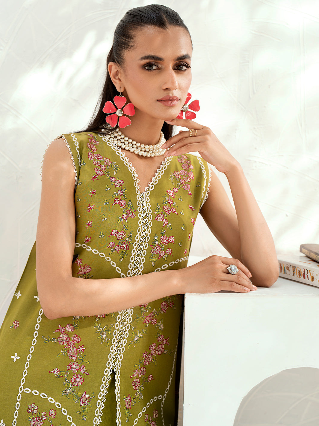 Bin Ilyas | Riwaayst Spring Summer 24 | 304-B by Bin Ilyas - Designer Dress - Type: Ladies Clothes - Available at Libayah - 100% Original