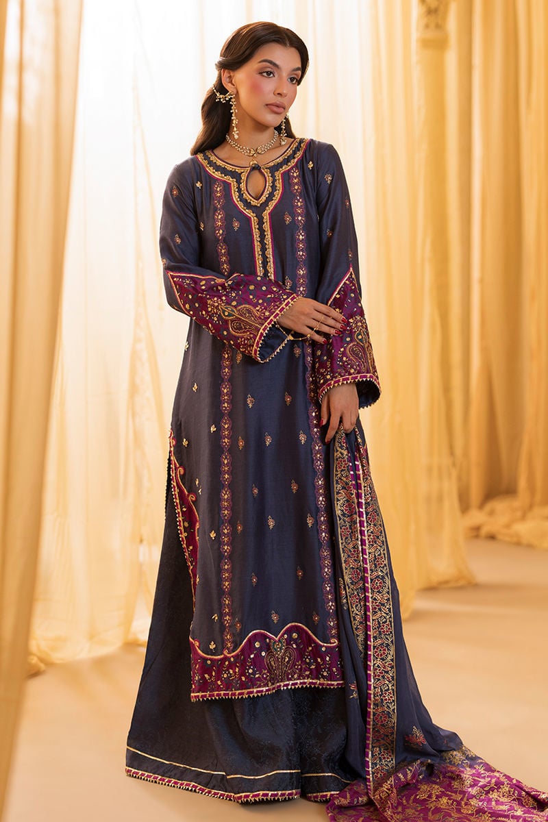 Ansab Jahangir | Artisan Prints 26 |Amora by Ansab Jahangir - Designer Dress  - Type : Ladies Clothes - Available at Libayah - 100% Original 